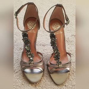 Vince Camuto Metallic Heels